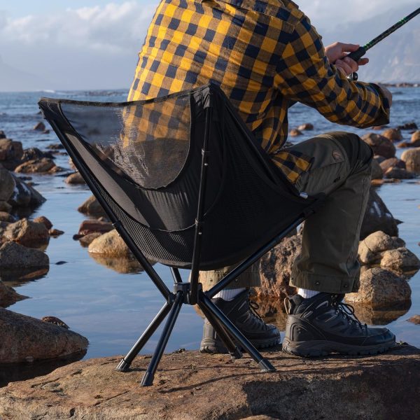 Naturehike Fast-Assembly Camping Chair, Lightweight Aluminum Portable Chair with Carry Bag, Collapsible Folding Camp Chair for Outdoor Camping Hiking Travel Beach Fishing - Image 2